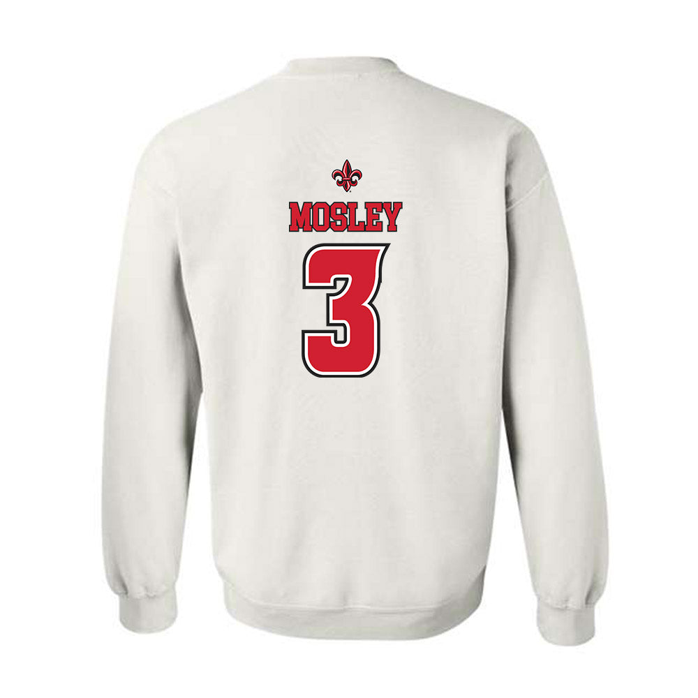 Louisiana - NCAA Women's Basketball : Stephanie Mosley - Replica Shersey Crewneck Sweatshirt-1