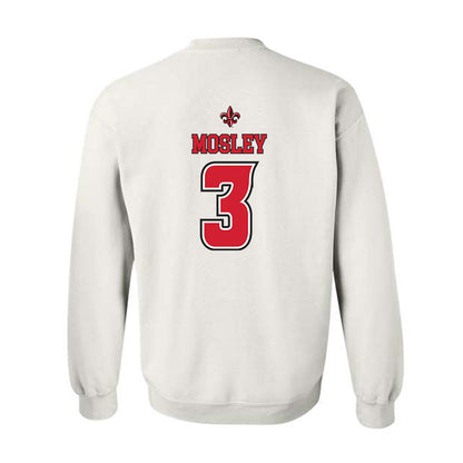 Louisiana - NCAA Women's Basketball : Stephanie Mosley - Replica Shersey Crewneck Sweatshirt-1