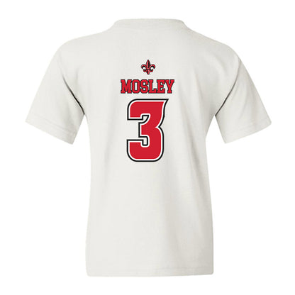 Louisiana - NCAA Women's Basketball : Stephanie Mosley - Replica Shersey Youth T-Shirt-1