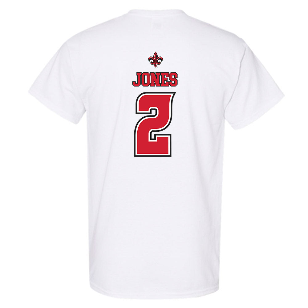 Louisiana - NCAA Men's Basketball : Todd Jones - Replica Shersey T-Shirt-1