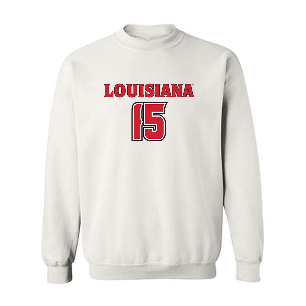 Louisiana - NCAA Women's Basketball : Imani Daniel - Replica Shersey Crewneck Sweatshirt-0