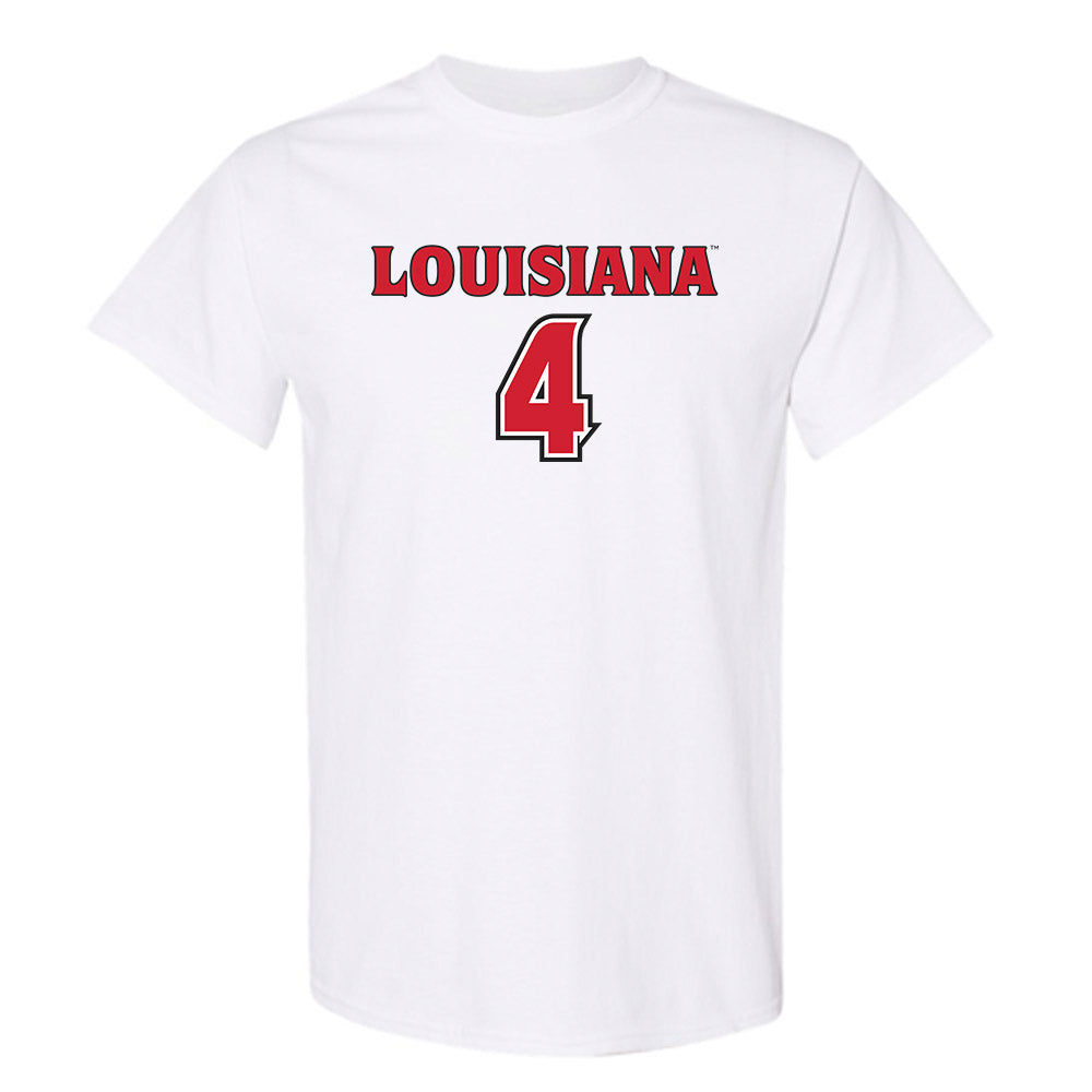 Louisiana - NCAA Men's Basketball : Dariyus Woodson - Replica Shersey T-Shirt-0