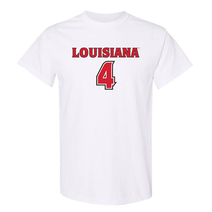 Louisiana - NCAA Men's Basketball : Dariyus Woodson - Replica Shersey T-Shirt-0