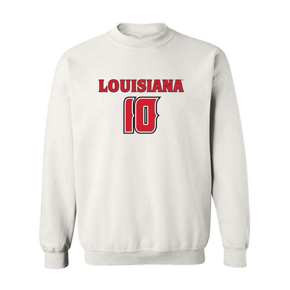 Louisiana - NCAA Women's Basketball : Marina Artero - Replica Shersey Crewneck Sweatshirt-0