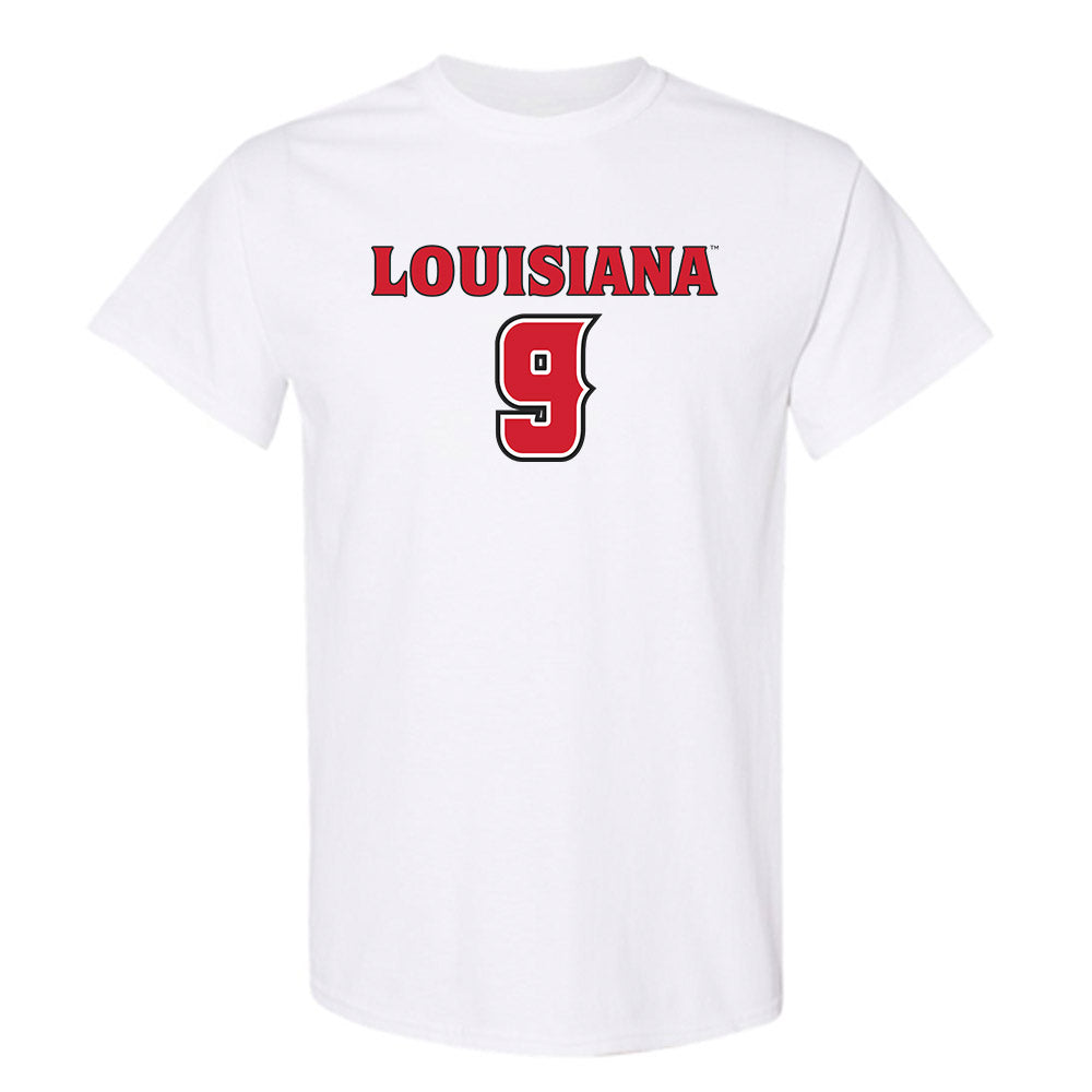 Louisiana - NCAA Men's Basketball : Isaiah Crawford - Replica Shersey T-Shirt