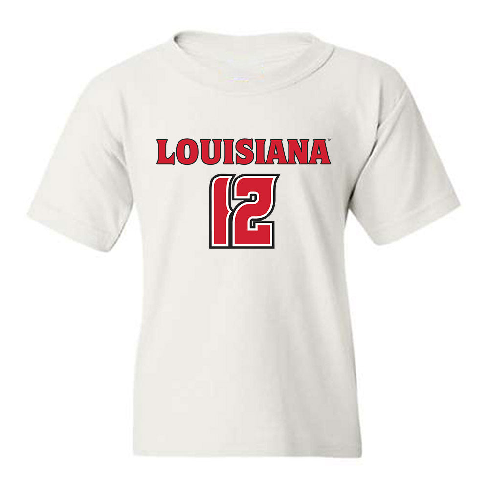 Louisiana - NCAA Men's Basketball : Michael Mouton - Replica Shersey Youth T-Shirt-0