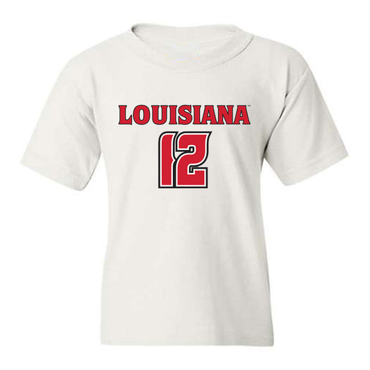 Louisiana - NCAA Men's Basketball : Michael Mouton - Replica Shersey Youth T-Shirt-0