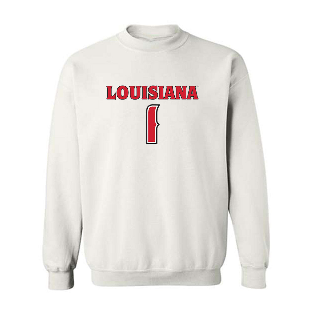 Louisiana - NCAA Women's Basketball : Kahlen Norris - Replica Shersey Crewneck Sweatshirt-0