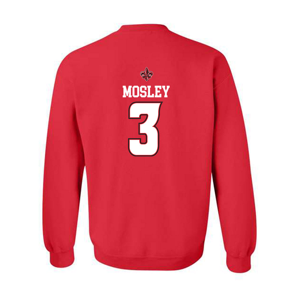 Louisiana - NCAA Women's Basketball : Stephanie Mosley - Replica Shersey Crewneck Sweatshirt-1