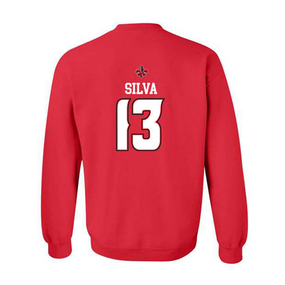 Louisiana - NCAA Women's Basketball : Bianca Silva - Replica Shersey Crewneck Sweatshirt-1