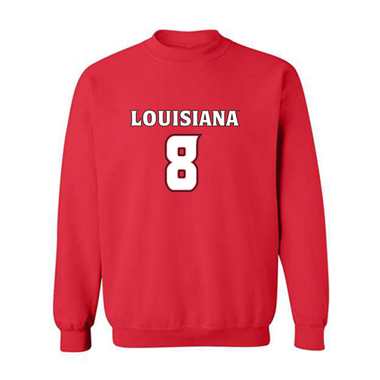 Louisiana - NCAA Women's Basketball : Lily Ba - Replica Shersey Crewneck Sweatshirt-0