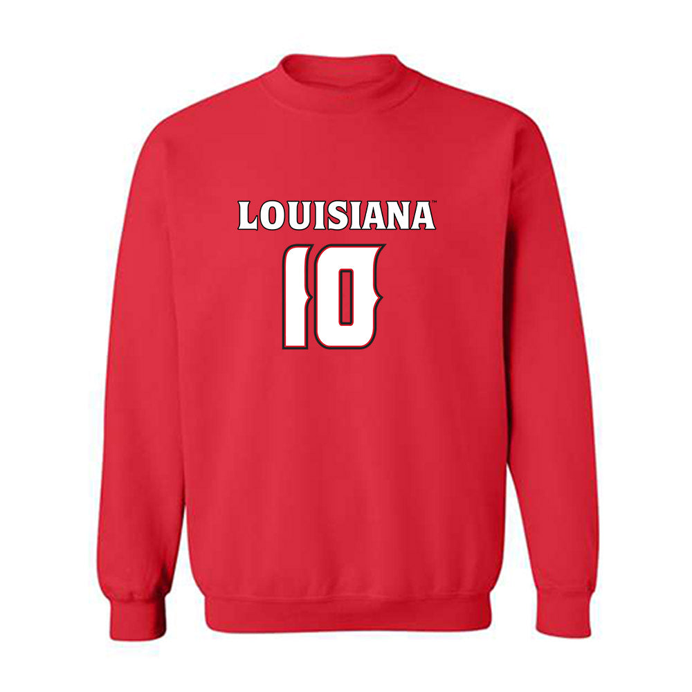 Louisiana - NCAA Women's Basketball : Marina Artero - Replica Shersey Crewneck Sweatshirt-0