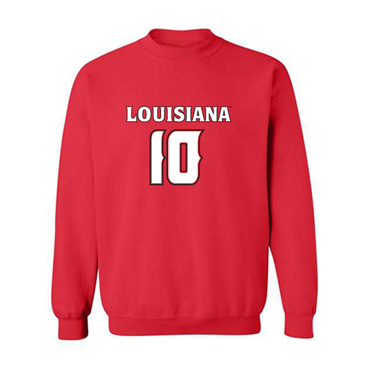 Louisiana - NCAA Women's Basketball : Marina Artero - Replica Shersey Crewneck Sweatshirt-0