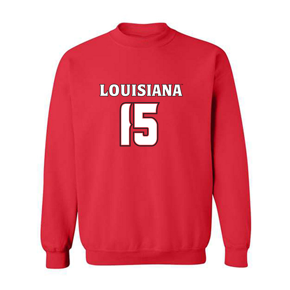 Louisiana - NCAA Women's Basketball : Imani Daniel - Replica Shersey Crewneck Sweatshirt-0