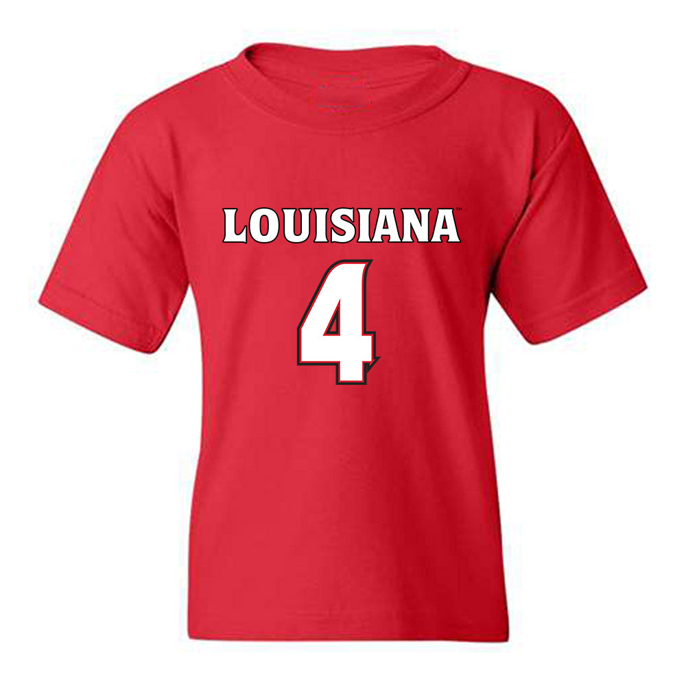 Louisiana - NCAA Women's Basketball : Jazmyne Jackson - Replica Shersey Youth T-Shirt-0