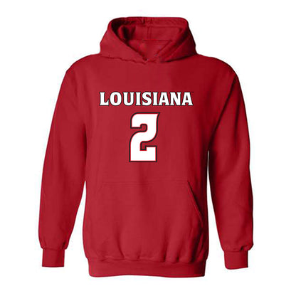 Louisiana - NCAA Men's Basketball : Todd Jones - Replica Shersey Hooded Sweatshirt-0