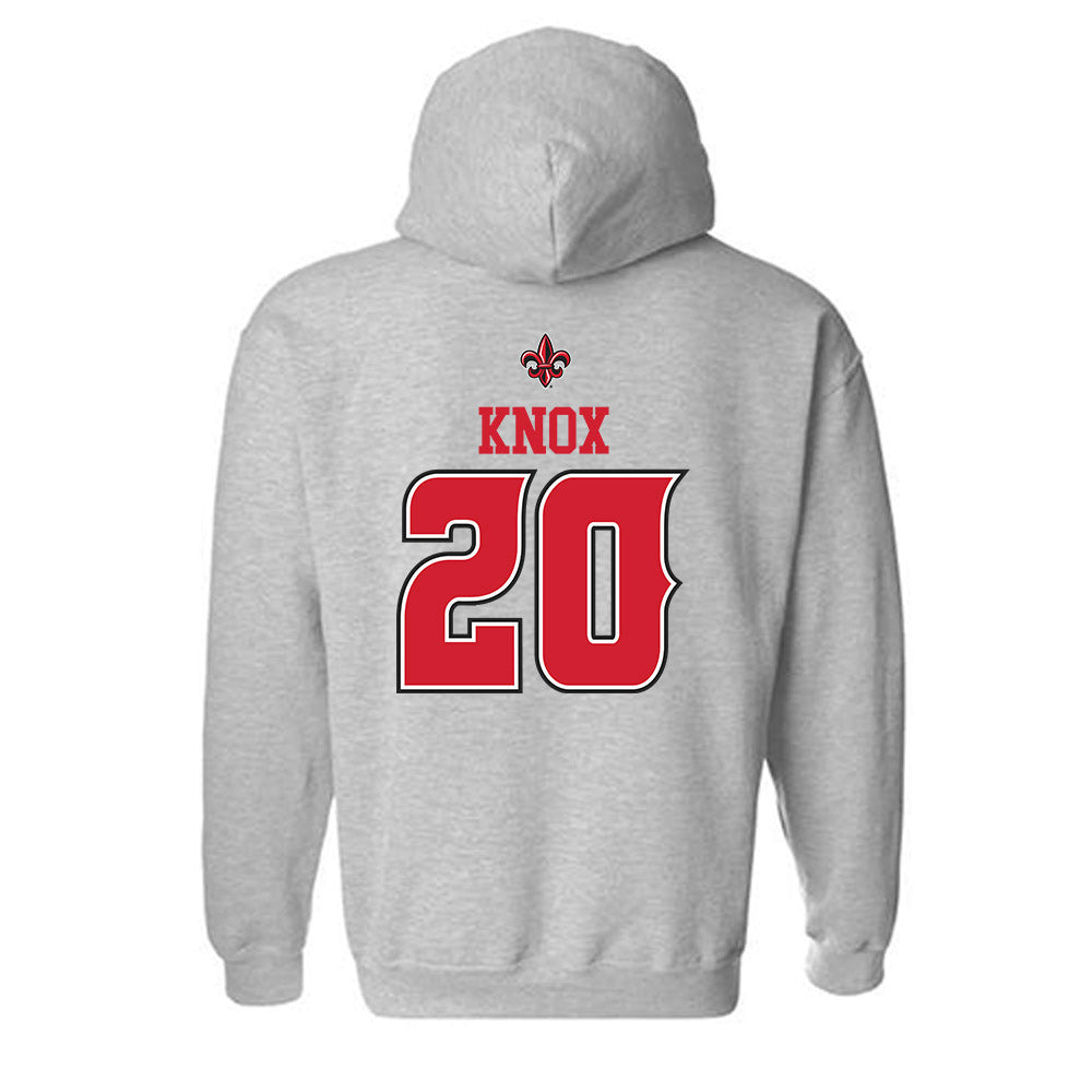 Louisiana - NCAA Softball : Lily Knox - Replica Shersey Hooded Sweatshirt-1