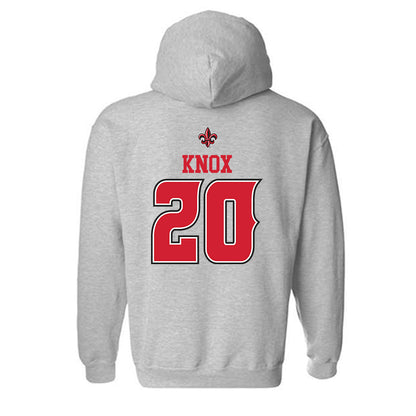Louisiana - NCAA Softball : Lily Knox - Replica Shersey Hooded Sweatshirt-1
