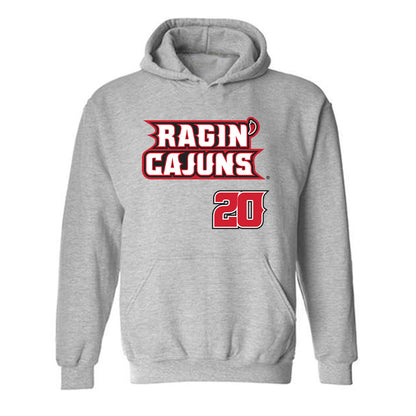 Louisiana - NCAA Softball : Lily Knox - Replica Shersey Hooded Sweatshirt-0