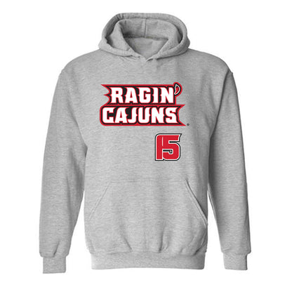 Louisiana - NCAA Softball : Julianne Tipton - Replica Shersey Hooded Sweatshirt-0