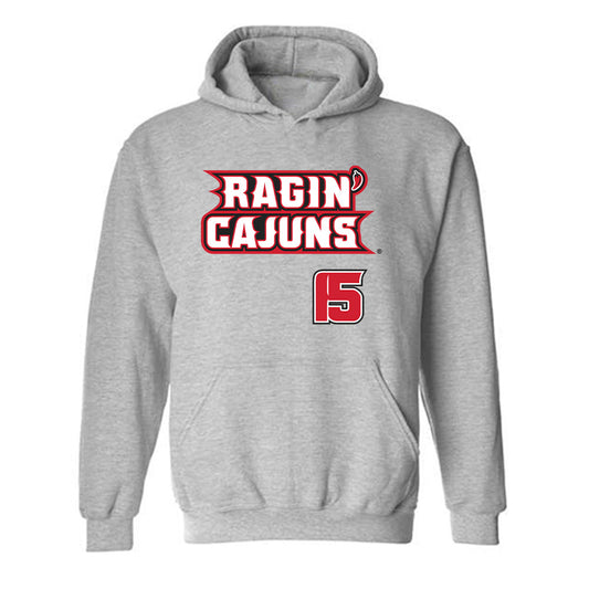 Louisiana - NCAA Softball : Julianne Tipton - Replica Shersey Hooded Sweatshirt-0