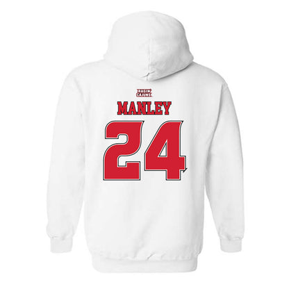 Louisiana - NCAA Women's Basketball : Mikaylah Manley - Replica Shersey Hooded Sweatshirt-1