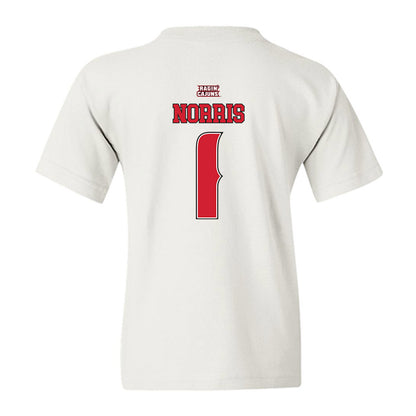 Louisiana - NCAA Women's Basketball : Kahlen Norris - Replica Shersey Youth T-Shirt-1