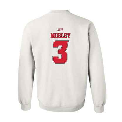 Louisiana - NCAA Women's Basketball : Stephanie Mosley - Replica Shersey Crewneck Sweatshirt-1