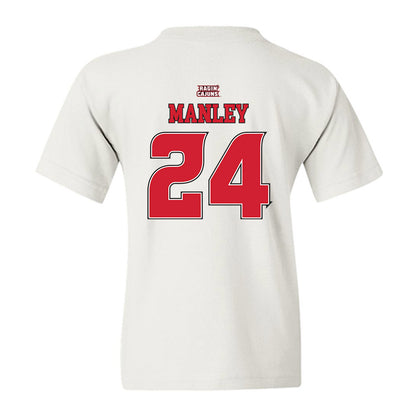 Louisiana - NCAA Women's Basketball : Mikaylah Manley - Replica Shersey Youth T-Shirt-1