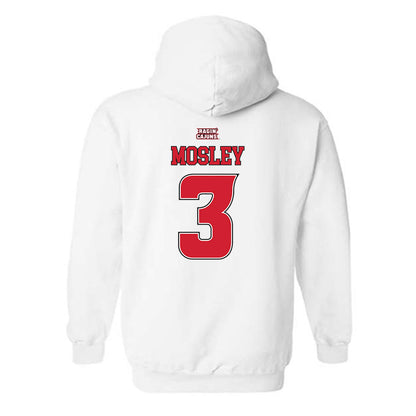 Louisiana - NCAA Women's Basketball : Stephanie Mosley - Replica Shersey Hooded Sweatshirt-1
