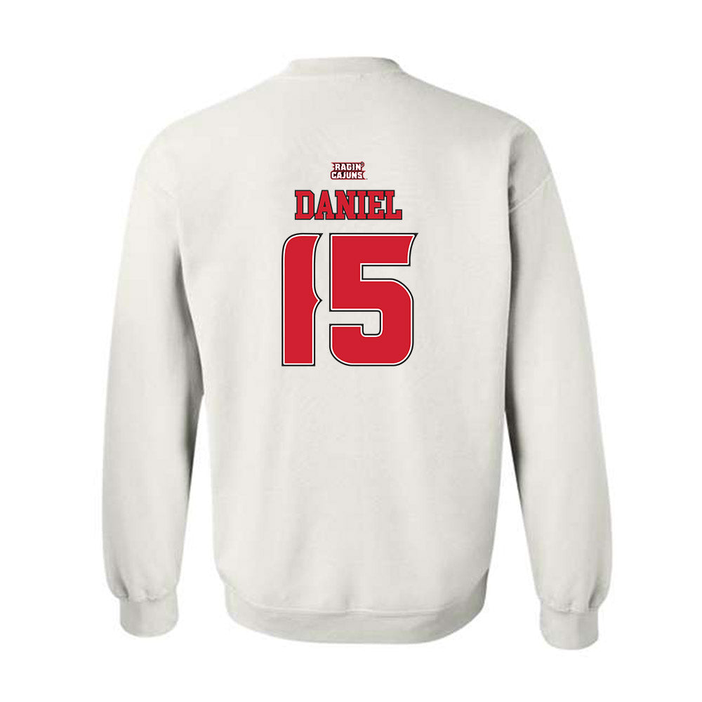 Louisiana - NCAA Women's Basketball : Imani Daniel - Replica Shersey Crewneck Sweatshirt-1