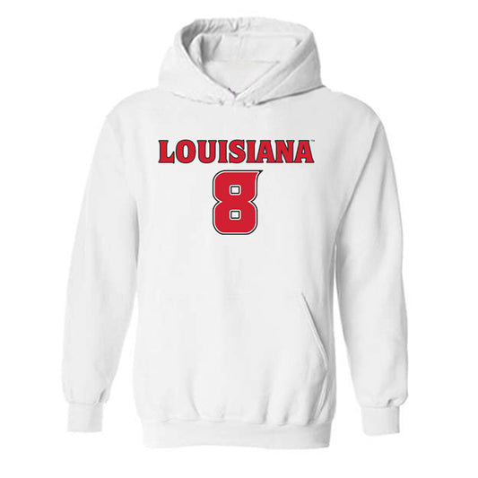 Louisiana - NCAA Women's Basketball : Lily Ba - Replica Shersey Hooded Sweatshirt-0