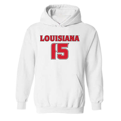 Louisiana - NCAA Women's Basketball : Imani Daniel - Replica Shersey Hooded Sweatshirt-0
