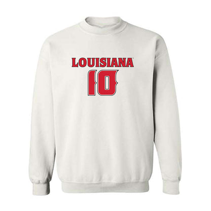 Louisiana - NCAA Women's Basketball : Marina Artero - Replica Shersey Crewneck Sweatshirt-0