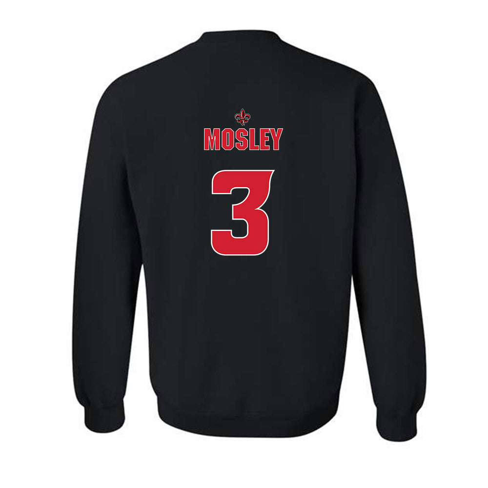 Louisiana - NCAA Women's Basketball : Stephanie Mosley - Replica Shersey Crewneck Sweatshirt-1