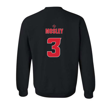 Louisiana - NCAA Women's Basketball : Stephanie Mosley - Replica Shersey Crewneck Sweatshirt-1
