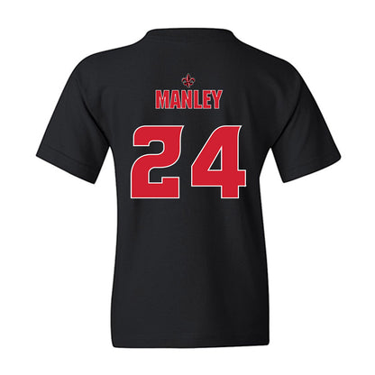 Louisiana - NCAA Women's Basketball : Mikaylah Manley - Replica Shersey Youth T-Shirt-1
