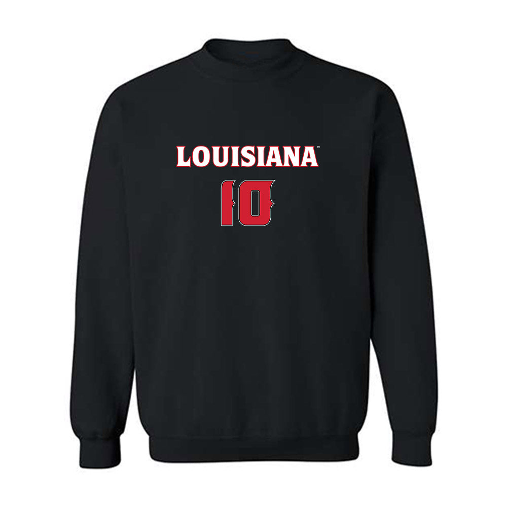 Louisiana - NCAA Women's Basketball : Marina Artero - Replica Shersey Crewneck Sweatshirt-0