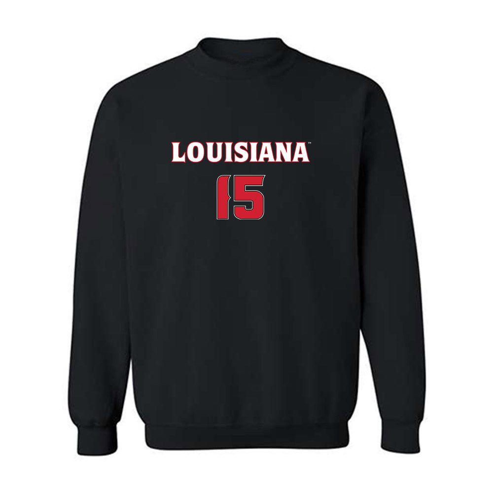 Louisiana - NCAA Women's Basketball : Imani Daniel - Replica Shersey Crewneck Sweatshirt-0