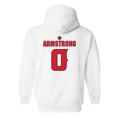 Louisiana - NCAA Women's Volleyball : Sophia Armstrong - Replica Shersey Hooded Sweatshirt-1