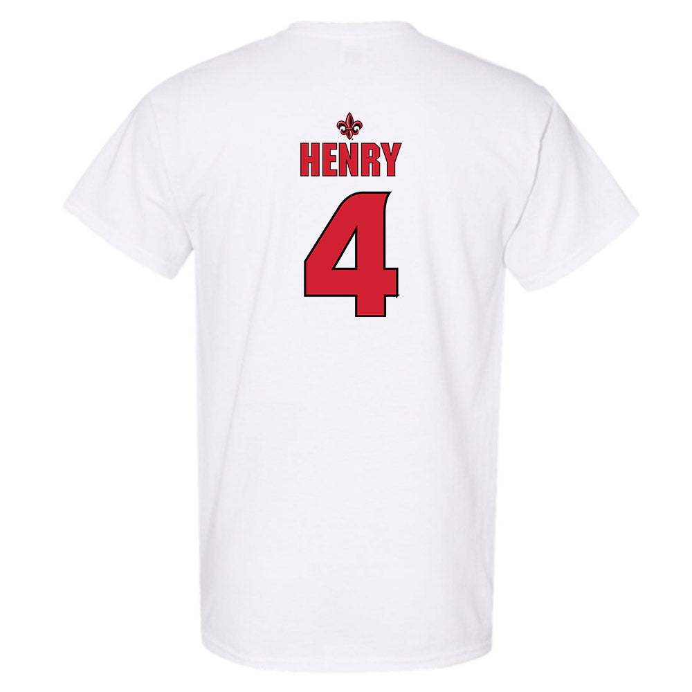 Louisiana - NCAA Women's Volleyball : Lindsey Henry - Replica Shersey T-Shirt-1