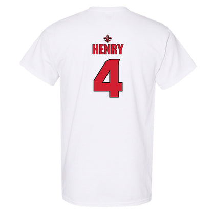 Louisiana - NCAA Women's Volleyball : Lindsey Henry - Replica Shersey T-Shirt-1