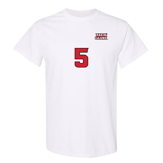 Louisiana - NCAA Women's Volleyball : Genesis Smith - Replica Shersey T-Shirt-0