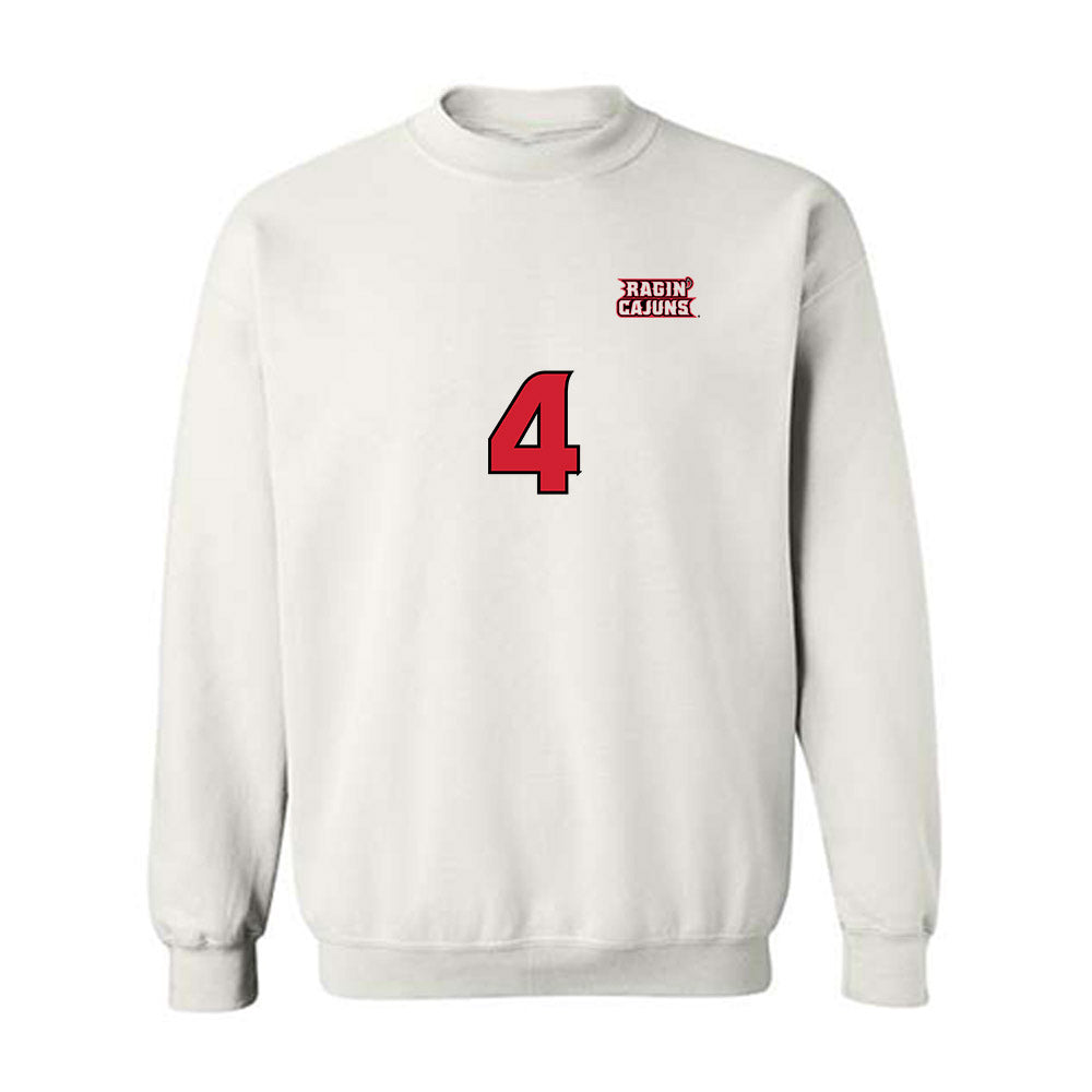 Louisiana - NCAA Women's Volleyball : Lindsey Henry - Replica Shersey Crewneck Sweatshirt-0