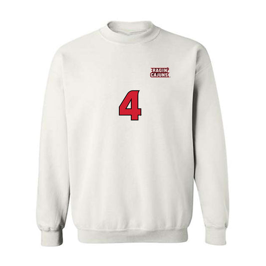 Louisiana - NCAA Women's Volleyball : Lindsey Henry - Replica Shersey Crewneck Sweatshirt-0