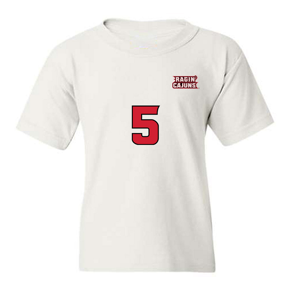 Louisiana - NCAA Women's Volleyball : Genesis Smith - Replica Shersey Youth T-Shirt-0