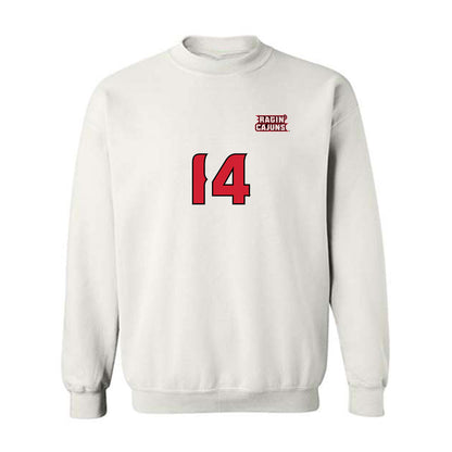 Louisiana - NCAA Women's Volleyball : Brooklyn Vigil - Replica Shersey Crewneck Sweatshirt-0