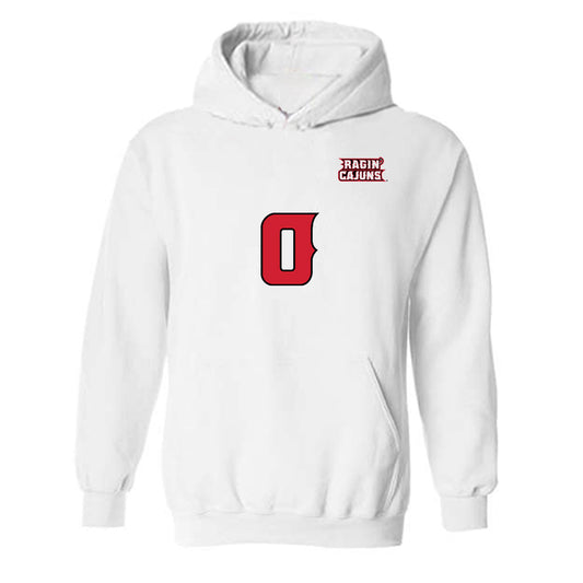 Louisiana - NCAA Women's Volleyball : Sophia Armstrong - Replica Shersey Hooded Sweatshirt-0