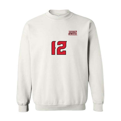Louisiana - NCAA Women's Volleyball : Ryleigh Garis - Replica Shersey Crewneck Sweatshirt-0