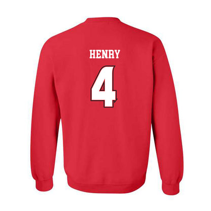 Louisiana - NCAA Women's Volleyball : Lindsey Henry - Replica Shersey Crewneck Sweatshirt-2